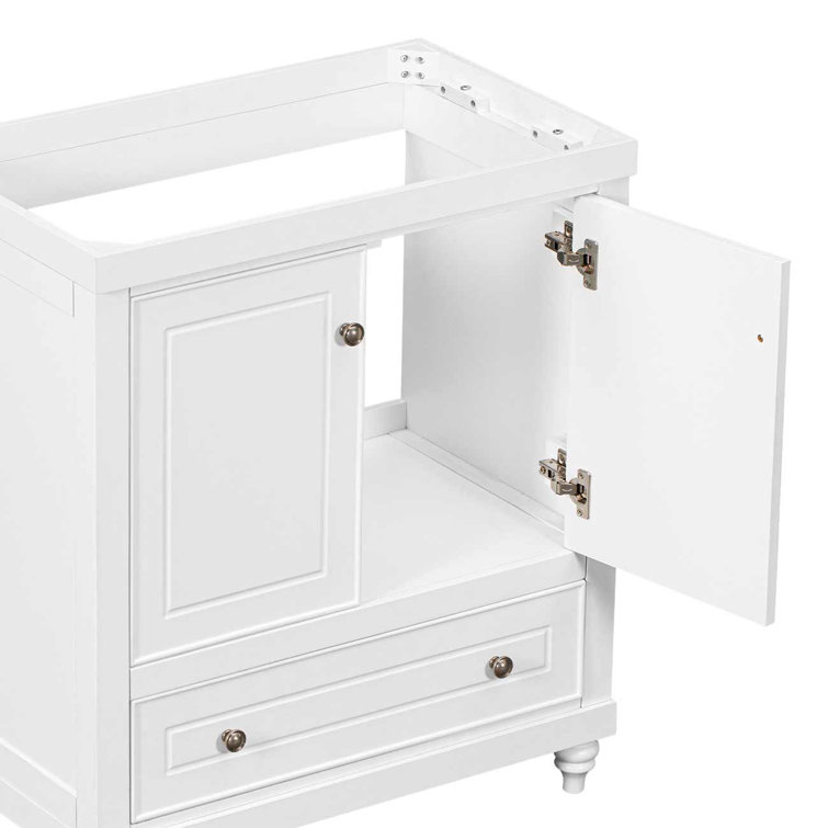 TOLOYE 29.5 Single Bathroom Vanity Base Only in White Wayfair